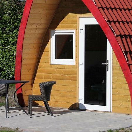Luxe Eco Pod Op Camping De Stal Drijber Eksteriør billede