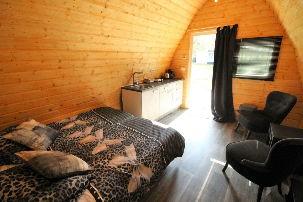 Luxe Eco Pod Op Camping De Stal Drijber Eksteriør billede